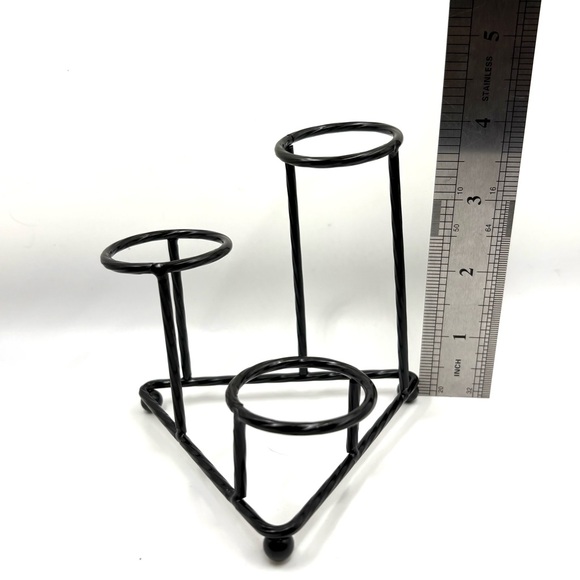 Set of 3 Crystal Spheres- Volcano Agate, Septarian & Orca Agate- with stand - Picture 10 of 10